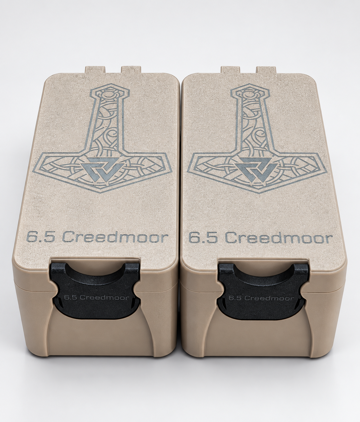Personalized 3D printed ammo storage box with custom name 5